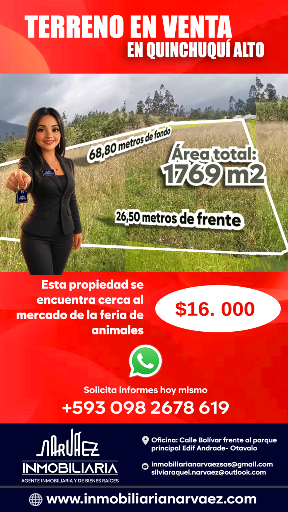 banner terreno quinchuqui